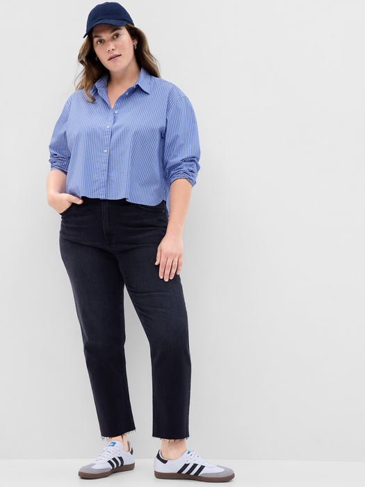 100% Organic Cotton Cropped Shirt