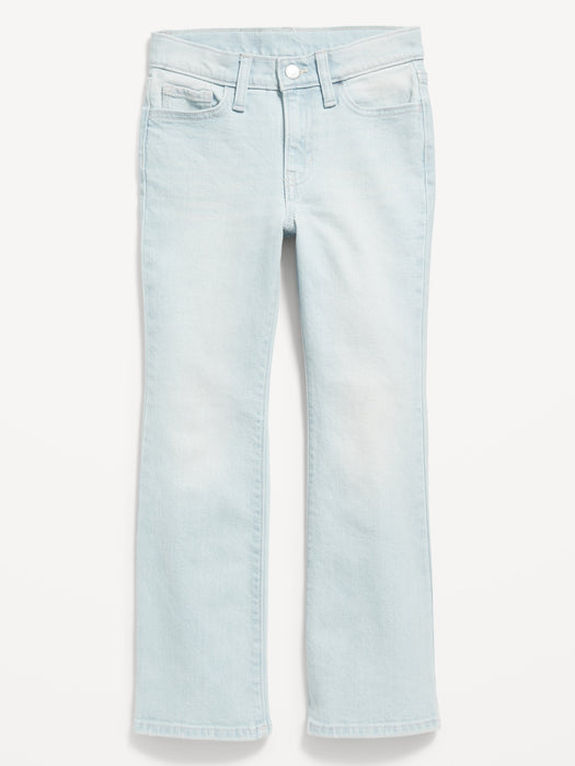 High-Waisted Built-In Tough Flare Jeans for Girls