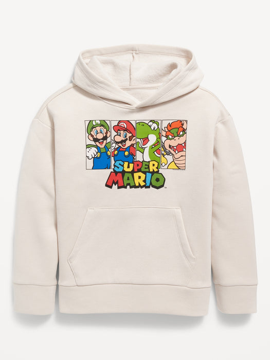 Gender-Neutral Licensed Pop-Culture Pullover Hoodie for Kids