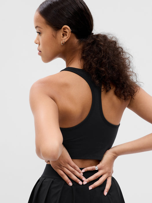 GapFit Breathe Tie-Front Cropped Brami