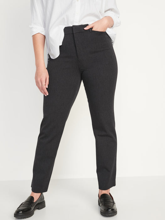 High-Waisted Pixie Straight-Hose