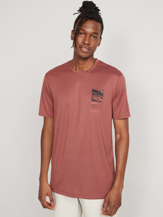 Graphic Go-Dry Cool Odor-Control Core T-Shirt for Men