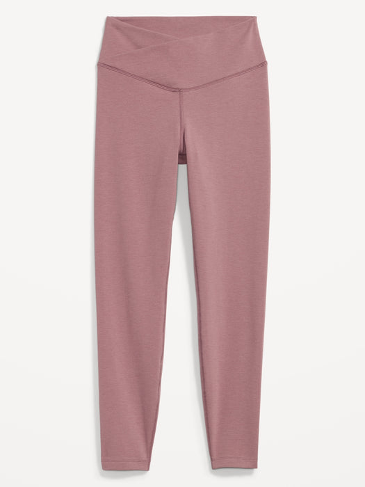 Extra High-Waisted PowerChill Crossover 7/8-Length Leggings for Women