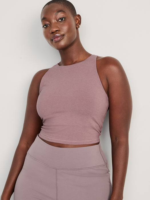 Light Support PowerChill Longline Sports Bra Tank for Women