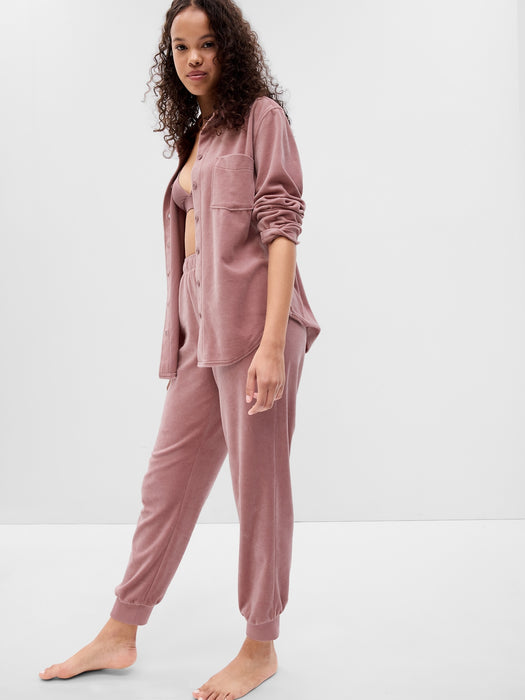 Velour Joggers