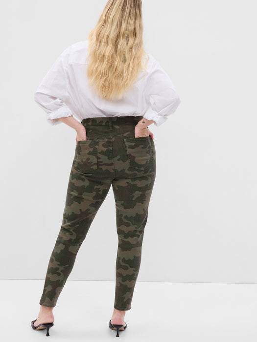 High Rise True Skinny Jeans