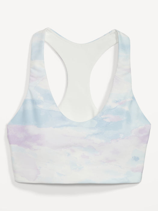 Medium Support PowerSoft Racerback Sports Bra for Women 2X-4X