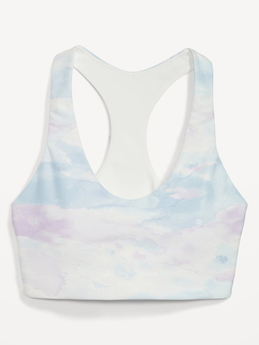 Medium Support PowerSoft Racerback Sports Bra for Women 2X-4X