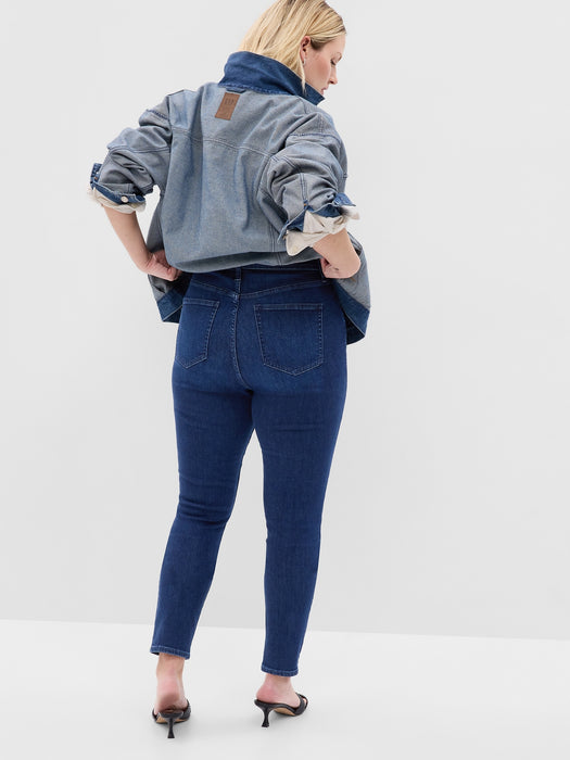 Sky High Rise True Skinny Jeans