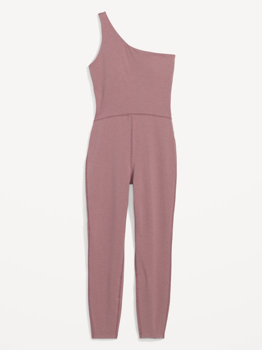 One-Shoulder PowerChill 7/8-Length Bodysuit for Women