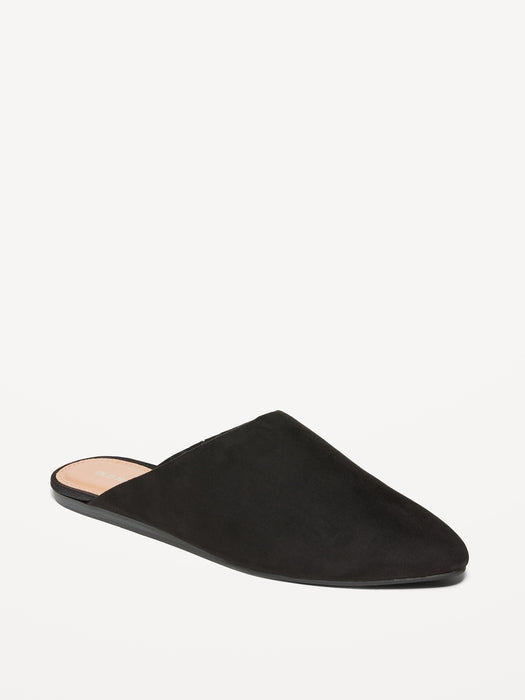 Faux-Suede Mule Shoes for Women