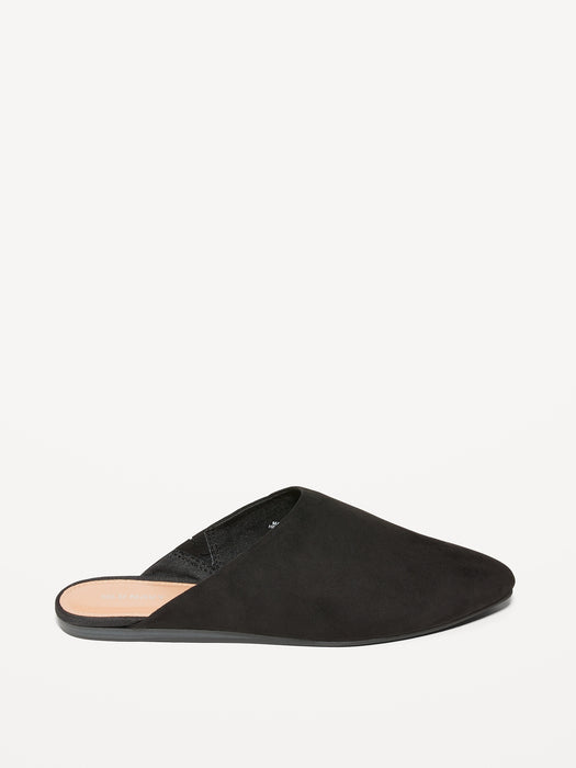 Faux-Suede Mule Shoes for Women