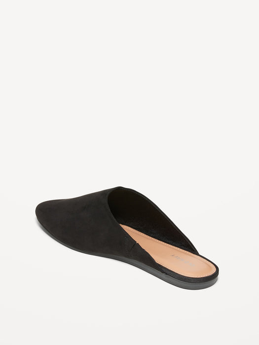 Faux-Suede Mule Shoes for Women