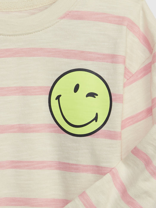 Gap × SmileyWorld® Toddler Striped Shirt