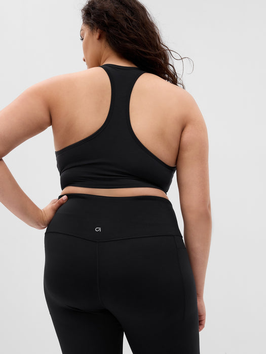 GapFit Breathe Tie-Front Cropped Brami