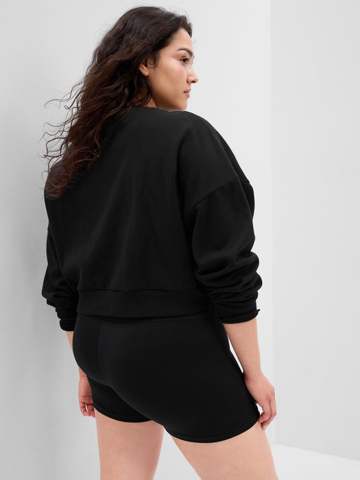 GapFit Sky High Rise Yoga Shorts in Eclipse