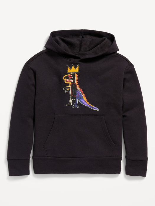 Gender-Neutral Licensed Pop-Culture Pullover Hoodie for Kids