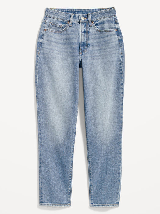 Curvy High-Waisted OG Straight Ankle Jeans