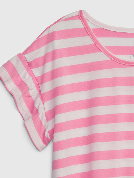 Kids 100% Recycled Stripe PJ Dress
