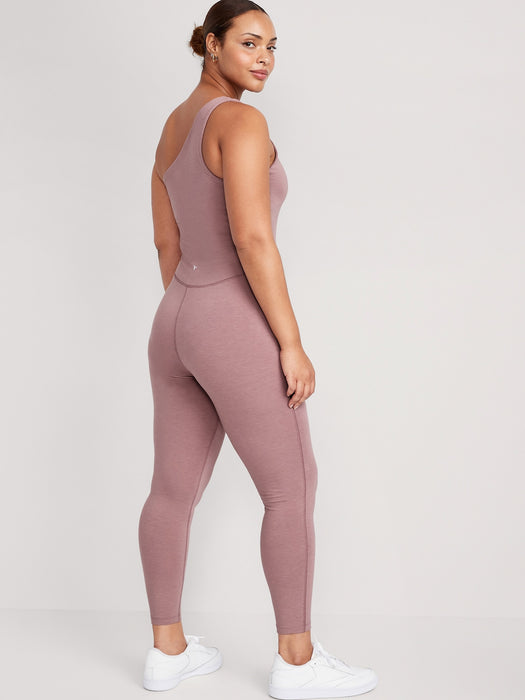 One-Shoulder PowerChill 7/8-Length Bodysuit for Women