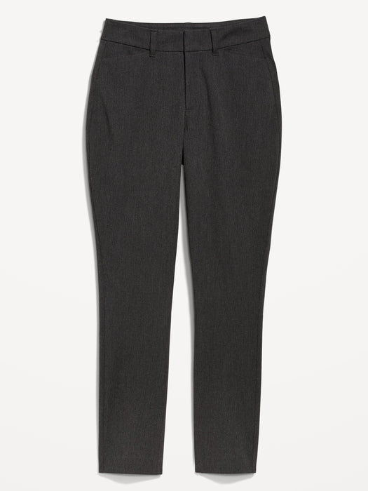 Curvy High-Waisted Pixie Skinny Ankle Pants