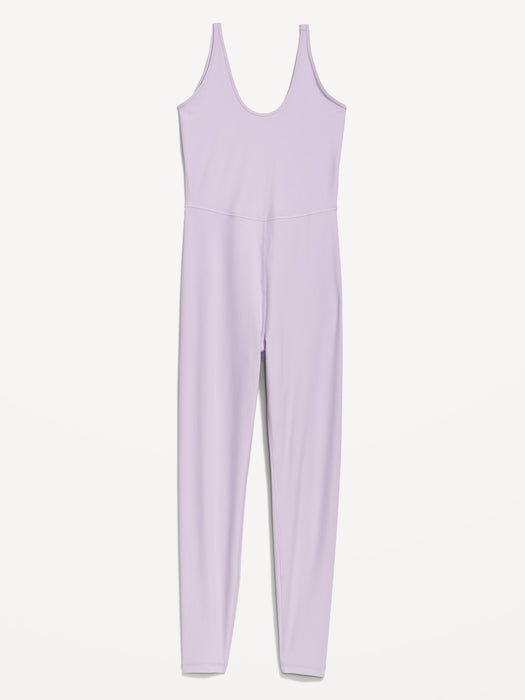 Sleeveless PowerSoft 7/8-Length Bodysuit for Women -- 25-inch inseam