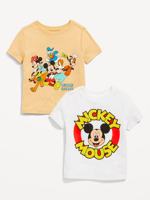 Disney© Mickey Mouse & Friends Unisex T-Shirt 2-Pack for Toddler