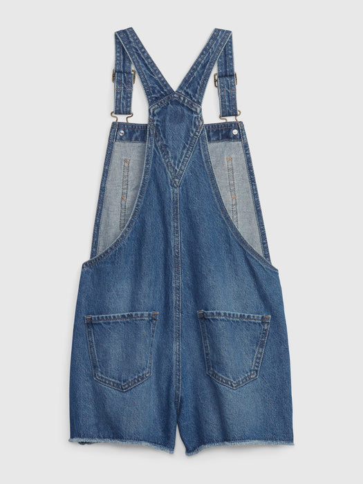 Kids Denim Shortalls