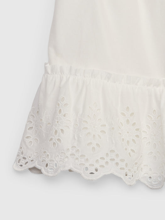 Toddler Tiered Eyelet Dress