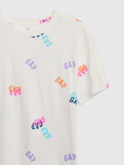 Kids 100% Organic Gap Logo Tunic T-Shirt