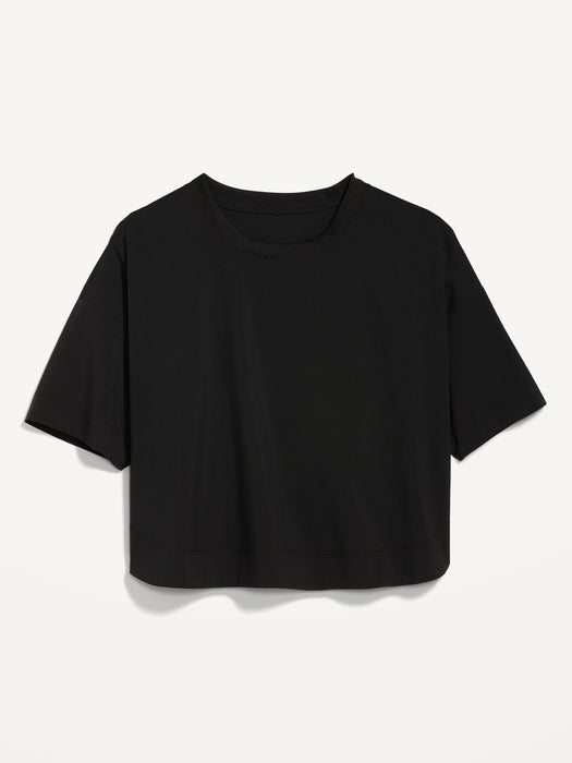 StretchTech Cropped T-Shirt