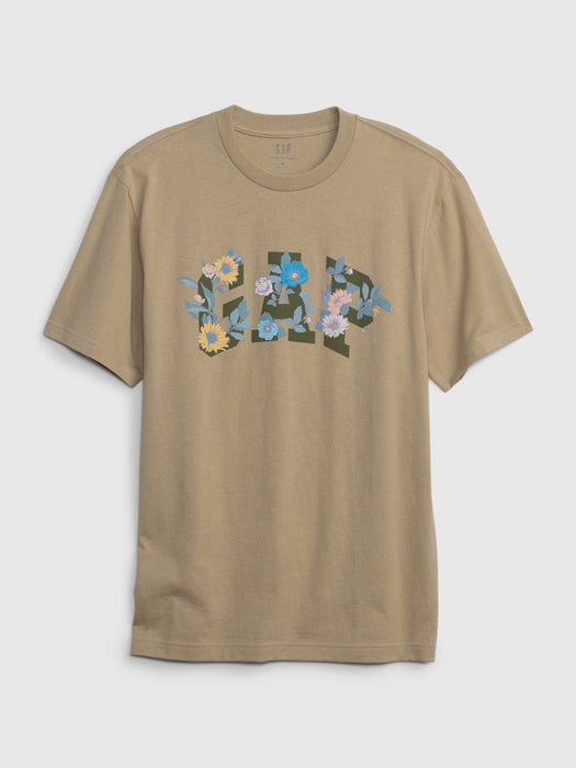 Floral Gap Logo T-Shirt