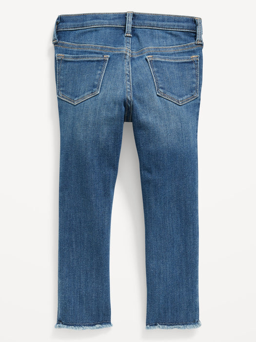 Rockstar 360° Stretch Frayed-Hem Jeggings for Toddler Girls