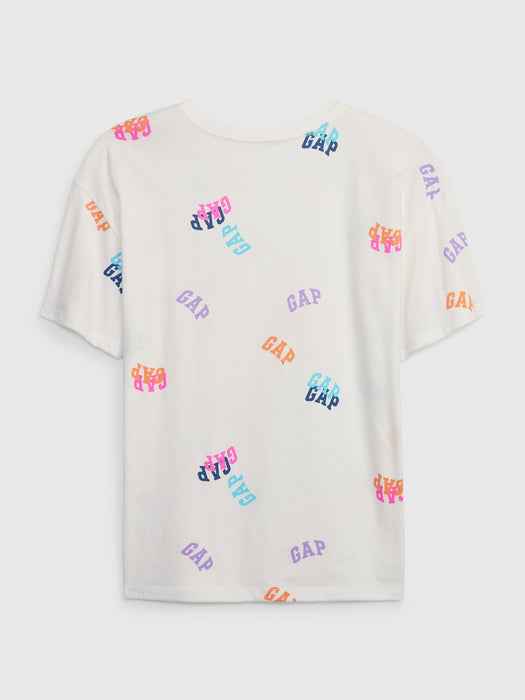 Kids 100% Organic Gap Logo Tunic T-Shirt