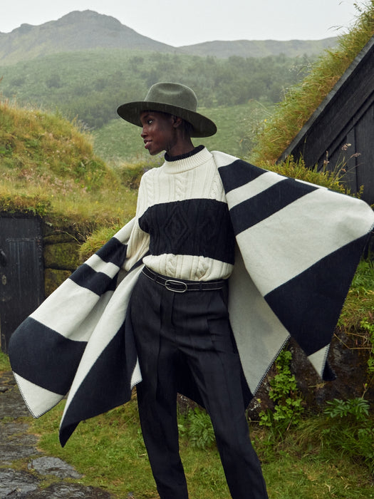 Raya Wool Poncho