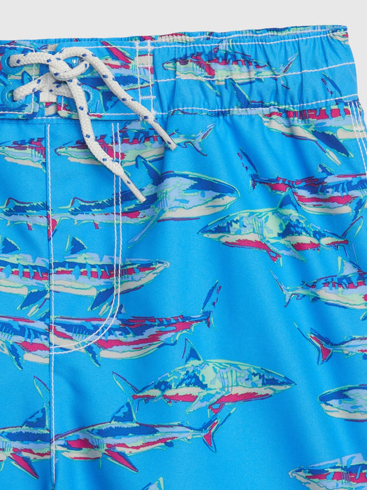Kids 100% Recycled Swim Board Shorts