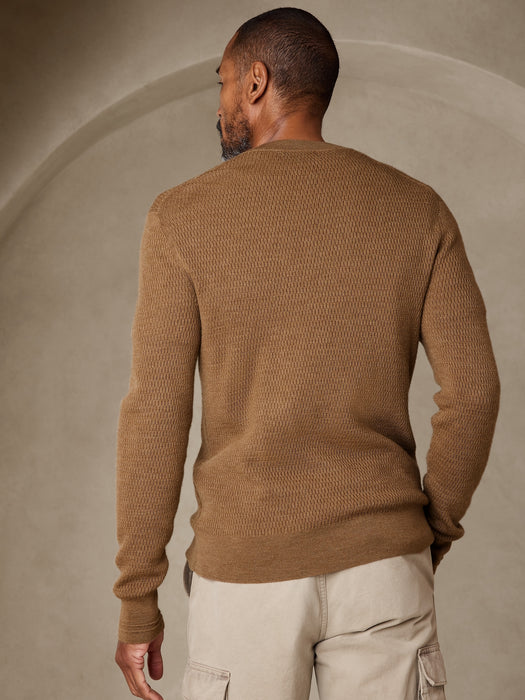 Sante Italian Merino Crew-Neck Sweater