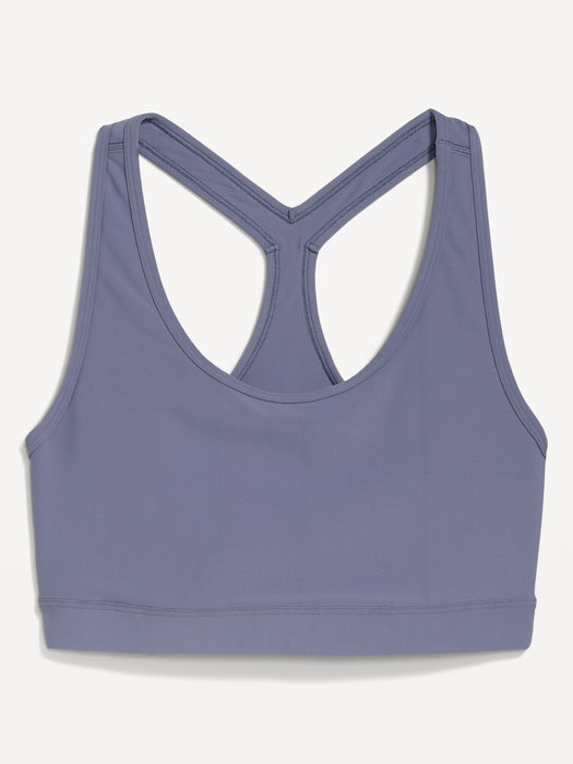 Medium-Support PowerSoft Racerback Sports Bra for Women 2X-4X