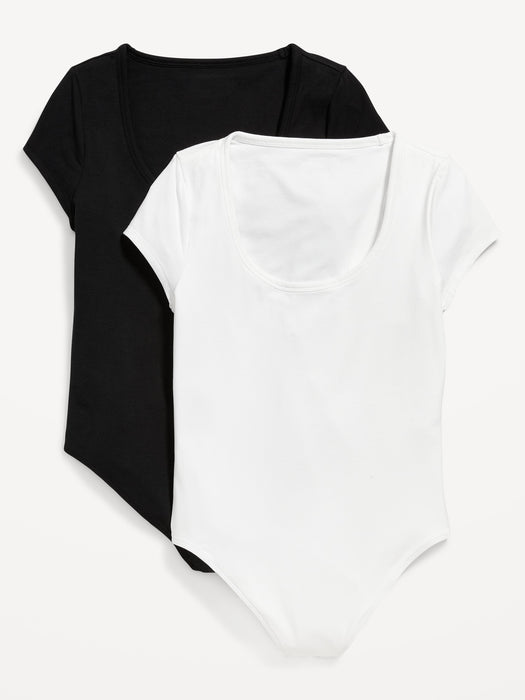 Scoop-Neck Bodysuit for Women