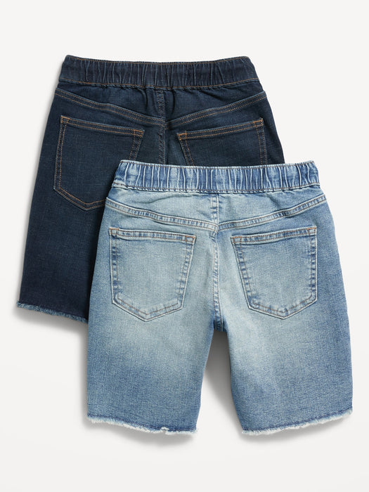 360° Stretch Pull-On Jean Shorts for Boys