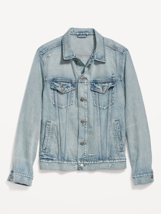 Non-Stretch Jean Jacket for Men