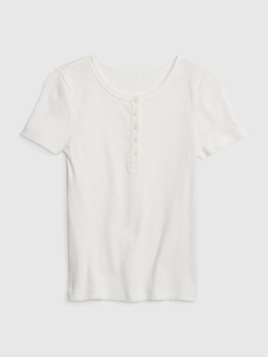 Kids Rib Henley T-Shirt