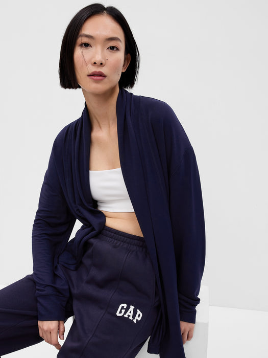 GapFit LENZING&#153 TENCEL&#153 Modal Supersoft Open Cardigan