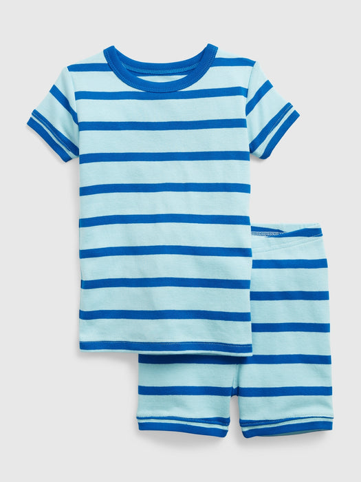 babyGap 100% Organic Cotton Stripe PJ Shorts Set