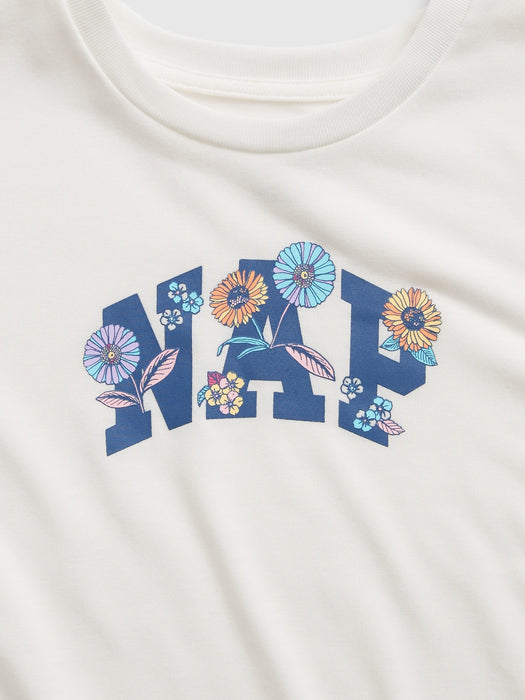 Kids 100% Recycled PJ Shorts Set