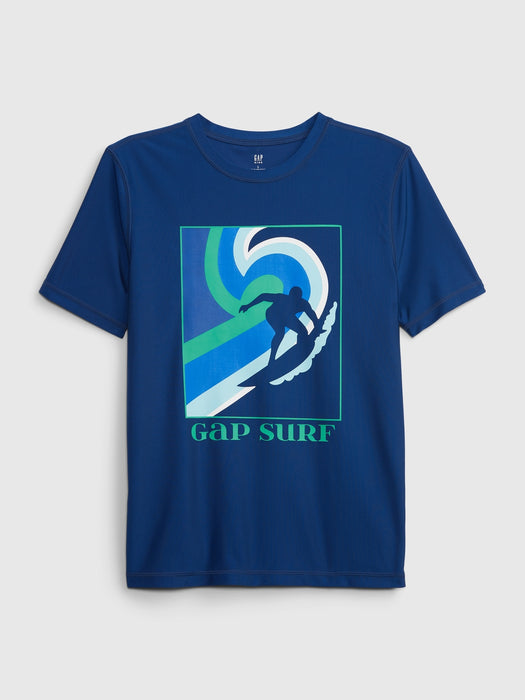 Kids Recycled Swim Rash Guard