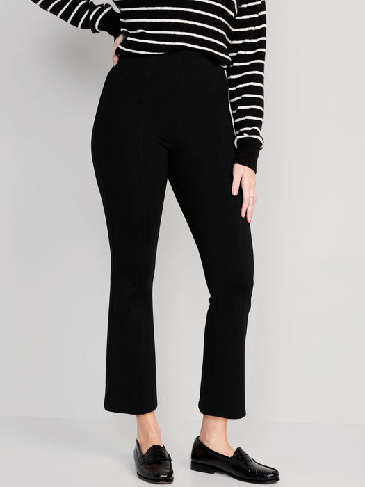 Extra High-Waisted Stevie Crop Kick Flare Pants for Women