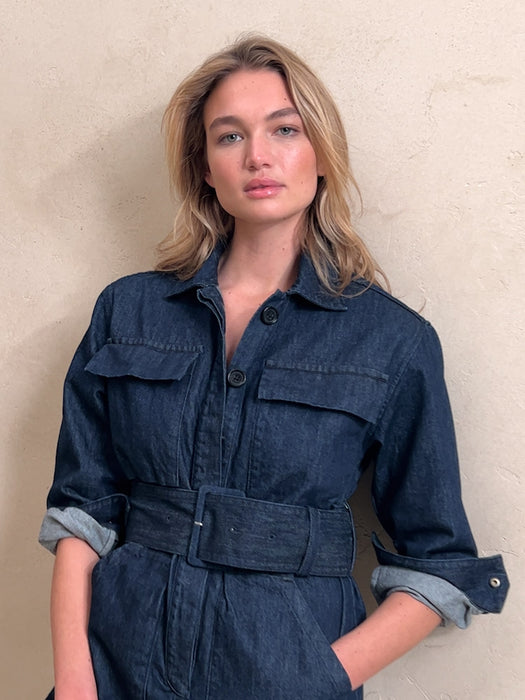 Mia Denim Jumpsuit