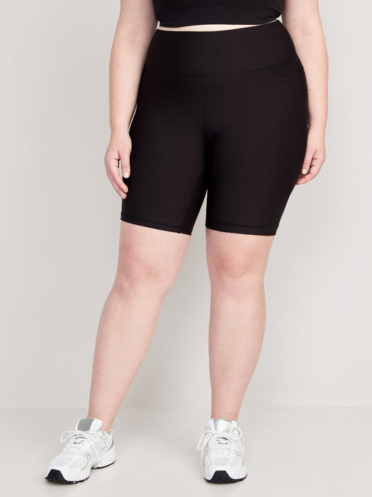 High-Waisted PowerSoft Biker Shorts 2-Pack for Women -- 8-inch inseam