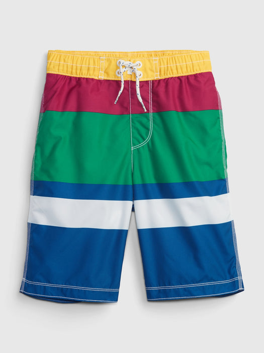Kids 100% Recycled Swim Board Shorts